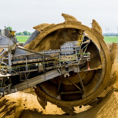 paddle-wheel-bucket-wheel-excavators-brown-coal-open-pit-mining